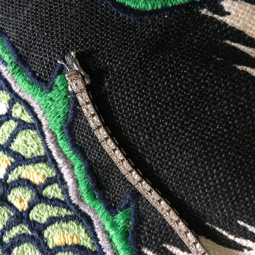 Cubic Zirconia Tennis Bracelet